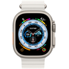 Apple Watch Series Ultra 49mm Titanium Case With White Ocean Band, Цвет: White / Белый, Возможности подключения: GPS + Cellular, изображение 2