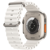 Apple Watch Series Ultra 49mm Titanium Case With White Ocean Band, Цвет: White / Белый, Возможности подключения: GPS + Cellular, изображение 3