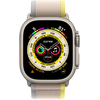 Apple Watch Series Ultra 49mm Titanium Case With Yellow/Beige Trail Loop, Цвет: Beige / Бежевый, Возможности подключения: GPS + Cellular, изображение 2