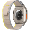 Apple Watch Series Ultra 49mm Titanium Case With Yellow/Beige Trail Loop, Цвет: Beige / Бежевый, Возможности подключения: GPS + Cellular, изображение 3