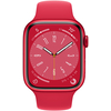 Apple Watch Series 8, 41 мм, корпус из алюминия цвета (PRODUCT)RED, спортивный ремешок цвета (PRODUCT)RED, Экран: 41, Цвет: Red / Красный, Возможности подключения: GPS, изображение 2