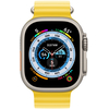 Apple Watch Series Ultra 49mm with Yellow Ocean Band, Цвет: Yellow / Желтый, Возможности подключения: GPS + Cellular, изображение 2