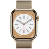 Apple Watch Series 8 41mm GPS+Cellular Gold Stainless Steel Case with Milanese Loop, Размер корпуса/ширина крепления: 41, Цвет: Gold / Золотой, Возможности подключения: GPS + Cellular, изображение 2