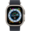 Apple Watch Series Ultra 49mm Titanium Case With Midnight Ocean Band, Цвет: Midnight / Тёмная ночь, Возможности подключения: GPS + Cellular, изображение 2