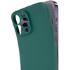 Чехол для iPhone 14 Pro Max Brosco Carbon Dark Green, изображение 4
