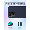 Чехол для iPhone 13 Pro Max VLP Silicone case with MagSafe Dark Blue, изображение 5