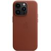 Чехол для iPhone 14 Pro Leather Case with MagSafe - Umber, изображение 4