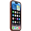 Чехол для iPhone 14 Pro Leather Case with MagSafe - Umber, изображение 6