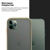 Чехол для iPhone 11 Pro Max Brosco Зелено-оранжевый, изображение 7