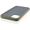 Чехол для iPhone 11 Pro Max Brosco Зелено-оранжевый, изображение 3
