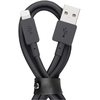 Кабель VLP Nylon USB A - Lightning 1.2m Black, Цвет: Black / Черный, изображение 2