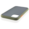 Чехол для iPhone 11 Brosco STTPU Зелено-Оранжевый, изображение 3