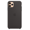 Чехол Apple для iPhone 11 Pro Max, Silicone Case, Black (оригинал), изображение 4