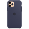 Чехол Apple для iPhone 11 Pro Silicone Case Midnight Blue (оригинал), изображение 4