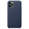 Чехол Apple для iPhone 11 Pro Leather Case Midnight Blue (оригинал), изображение 3