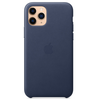 Чехол Apple для iPhone 11 Pro Leather Case Midnight Blue (оригинал), изображение 4