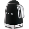 Чайник SMEG KLF04BLEU электрический с регулируемой температурой черный, Цвет: Black / Черный, изображение 3
