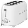 Тостер SMEG TSF02WHEU на 4 ломтика белый, Цвет: White / Белый