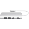 USB-хаб Satechi Aluminum Multimedia Adapter Type-C Silver, Цвет: Silver / Серебристый, изображение 5