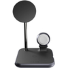 БЗУ ZENS 4-in-1 Magnetic + Watch Wireless Charger Black