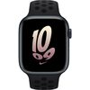 Apple Watch Series 8 45mm GPS Midnight Aluminum Case with Black/Black Nike Sport Band, изображение 2