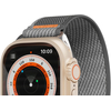Ремешок нейлоновый VLP Trail Band для Apple Watch 42/44/45/49mm черный-серый, Цвет: Black / Черный, изображение 2