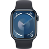 Apple Watch Series 9, 41 мм, корпус из алюминия цвета «тёмная ночь», спортивный ремешок цвета «тёмная ночь», Экран: 41, Цвет: Midnight / Тёмная ночь, изображение 2