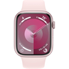 Apple Watch Series 9, 45 мм, корпус из алюминия розового цвета, спортивный ремешок нежно-розового цвета, Экран: 45, Цвет: Pink / Розовый, изображение 2