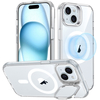 Защитный чехол ESR Classic Kickstand Halolock Magsafe iPhone 15 Clear, Цвет: Clear / Прозрачный, изображение 4