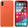 Чехол Apple для iPhone XS Max Leather Case Sunset (оригинал), Цвет: Orange / Оранжевый, изображение 2