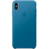 Чехол Apple для iPhone XS Max Leather Case Cape Cod Blue (оригинал), Цвет: Blue / Синий