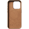 Чехол для iPhone 15 Pro Mujjo Full Leather Wallet Case Tan, Цвет: Brown / Коричневый, изображение 2