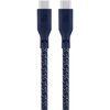 Кабель зарядный uBear Trend Cable USB-C/USB-C 2.4м, 140W синий, Цвет: Blue / Синий