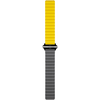 Ремешок магнитный силиконовый uBear Mode для Apple Watch, M/L, чёрный/жёлтый, Цвет: Yellow / Желтый, изображение 2