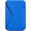 Картхолдер для телефона Moft SNAP-ON Premium с усиленными магнитами + магнитное кольцо экокожа Movas Сапфир, Цвет: Blue / Синий, изображение 2