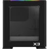Корпус ZALMAN X3 черный, Цвет: Black / Черный, изображение 2