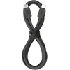 Дата-кабель VLP Nylon Cable USB C - USB C 100W 2м черный, Цвет: Black / Черный