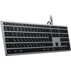 Клавиатура Satechi Slim W3 USB-C Wired Keyboard-RU Серый космос., изображение 3