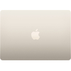 MacBook Air 13" (M3, 8C CPU/8C GPU, 2024), 8 ГБ, 256 ГБ SSD Starlight (MRXT3), Цвет: Starlight / Сияющая звезда, Жесткий диск SSD: 256 Гб, Оперативная память: 8 Гб, изображение 6
