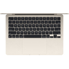 MacBook Air 13" (M3, 8C CPU/10C GPU, 2024), 8 ГБ, 512 ГБ SSD Starlight (MRXU3), Цвет: Starlight / Сияющая звезда, Жесткий диск SSD: 512 Гб, Оперативная память: 8 Гб, изображение 3