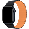 Ремешок магнитный силиконовый uBear Mode для Apple watch M/L оранжевый/чёрный, Цвет: Orange / Оранжевый