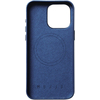 Чехол для iPhone 15 Pro Max Mujjo Full Leather Wallet Case Monaco Blue, Цвет: Blue / Синий, изображение 2