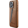 Чехол для iPhone 15 Pro Max  Mujjo Full Leather Case Tan, Цвет: Brown / Коричневый, изображение 4