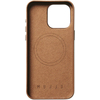 Чехол для iPhone 15 Pro Max  Mujjo Full Leather Case Tan, Цвет: Brown / Коричневый, изображение 2