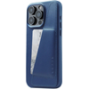 Чехол для iPhone 15 Pro Max Mujjo Full Leather Wallet Case Monaco Blue, Цвет: Blue / Синий, изображение 5