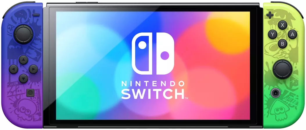 Nintendo Switch Oled Splatoon Edition, Цвет: Разноцветный