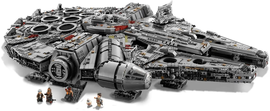 Конструктор Lego Star Wars Сокол Tысячелетия (75192), изображение 5