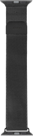 Ремешок магнитный металлический uBear Spark для Apple Watch M/L черный, Цвет: Black / Черный, изображение 2