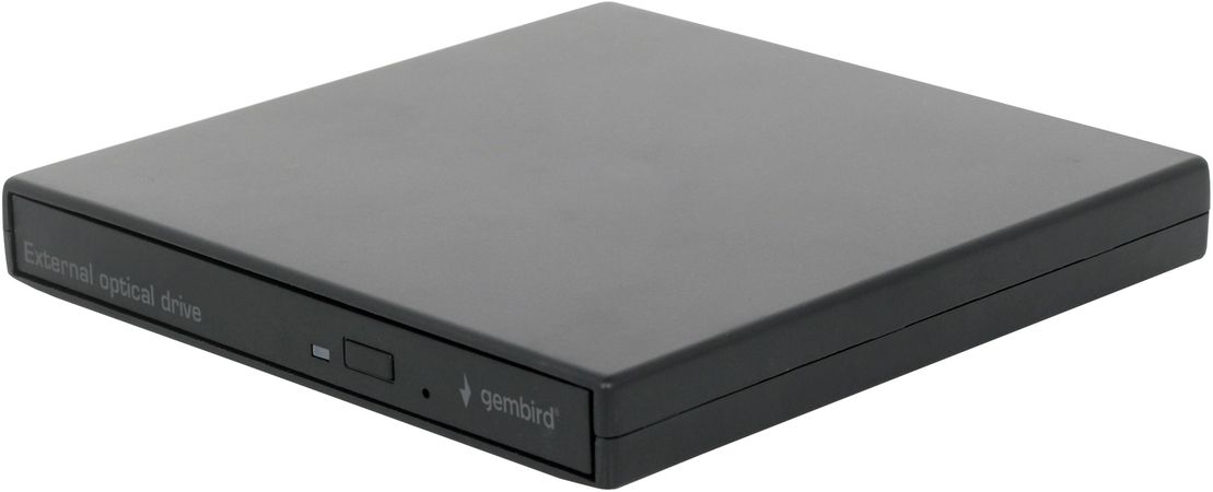 Привод внешний Gembird DVD-USB-02 Черный, Цвет: Black / Черный, изображение 3