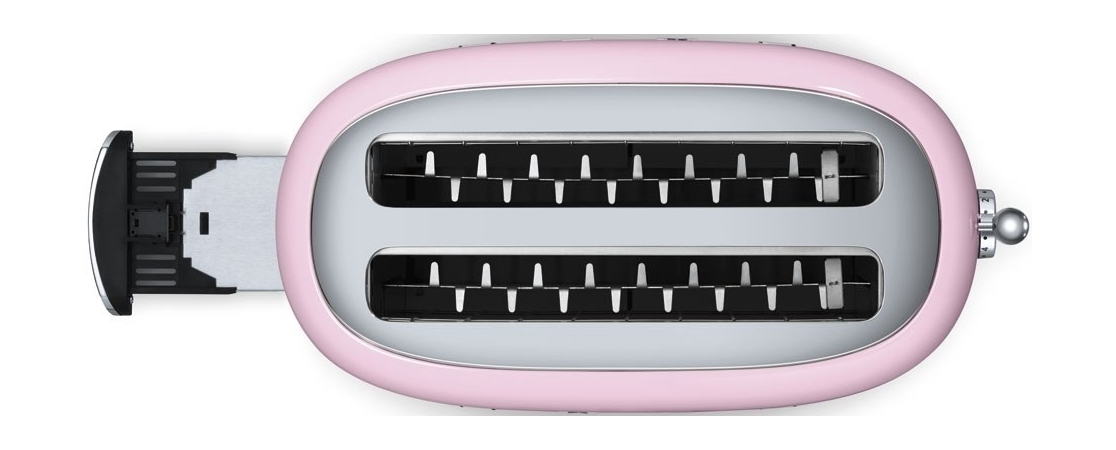 Тостер SMEG TSF02PKEU на 4 ломтика розовый, Цвет: Pink / Розовый, изображение 4